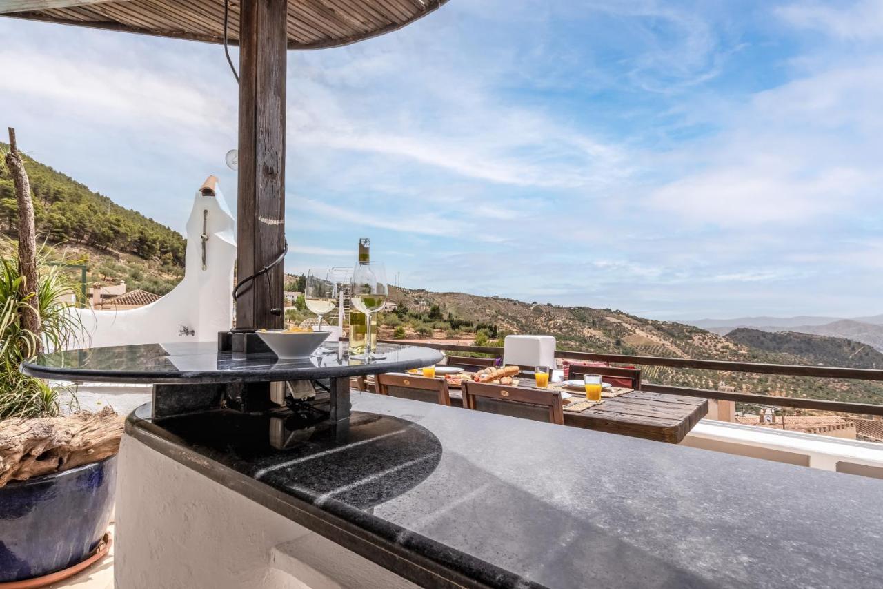 Town House With Roof Terrace And Plunge Pool Villa Alcaucin Bagian luar foto